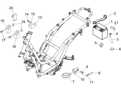 Αυτόματοι διακόπτες - Μπαταρία - Κόρνα